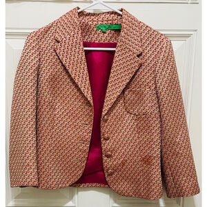 Tibi‎ Blazer Jacket Textured Fitted Career Party Occasion Small